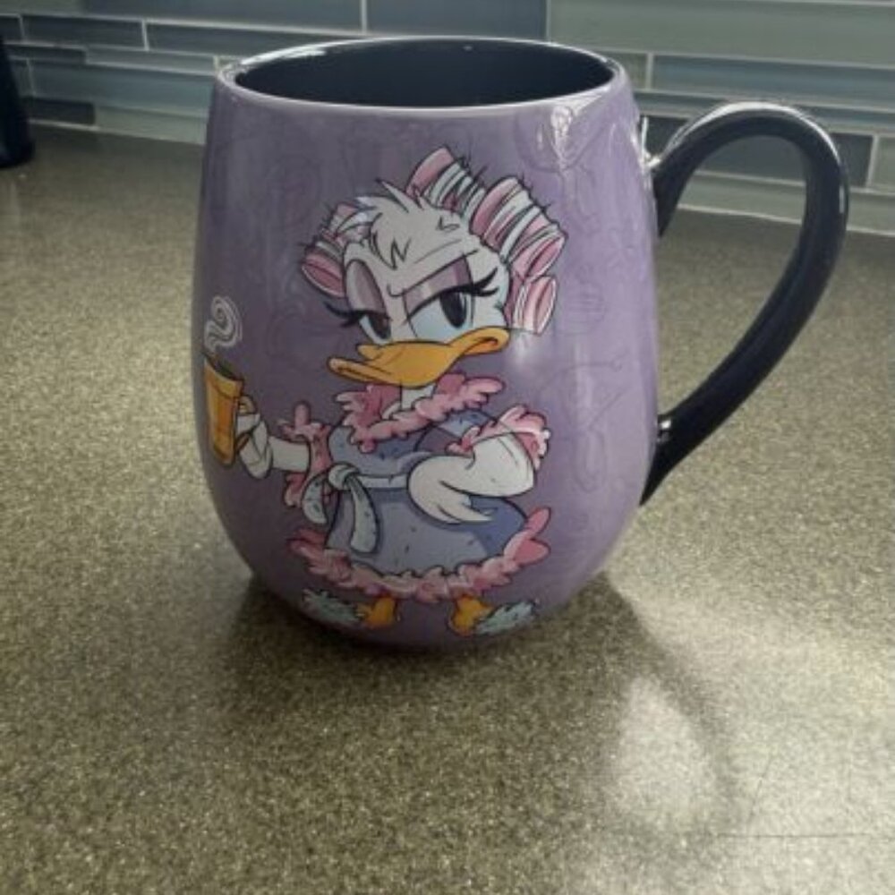 Disney Daisy Duck Purple Coffee Mug “Bold and Sweet Just Like My Coffee”